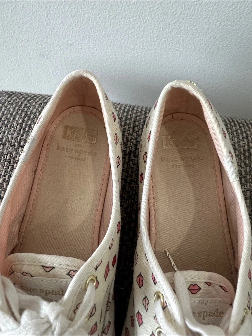 Keds x Kate Spade New York Champion Lips Sneakers Size 8
